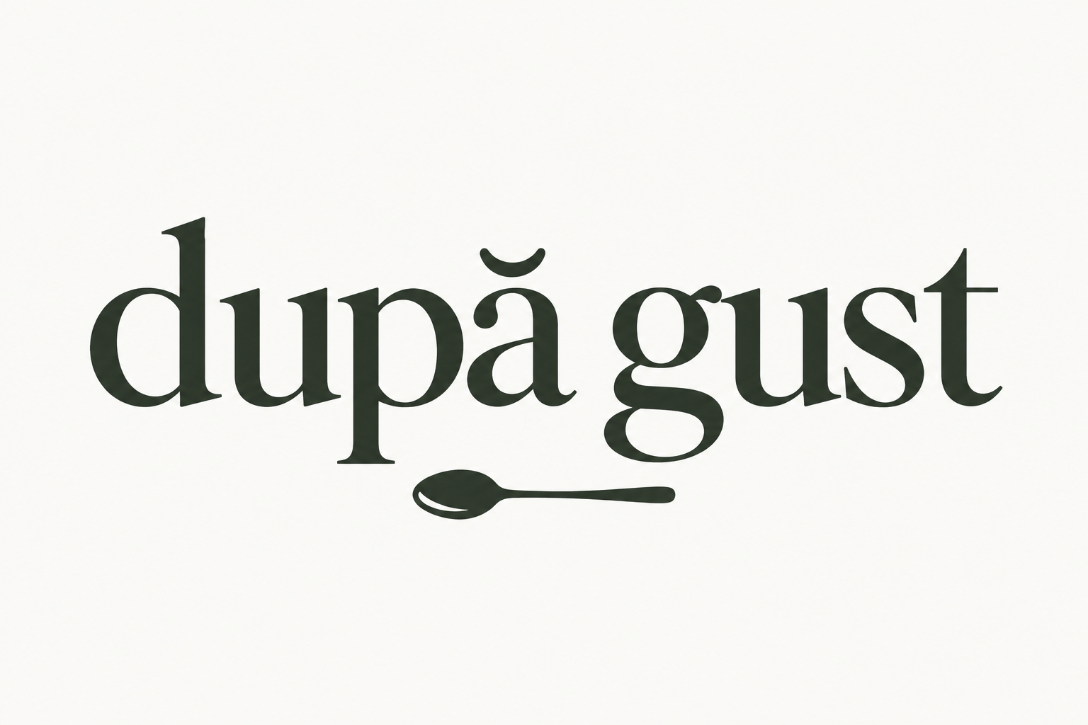 După gust